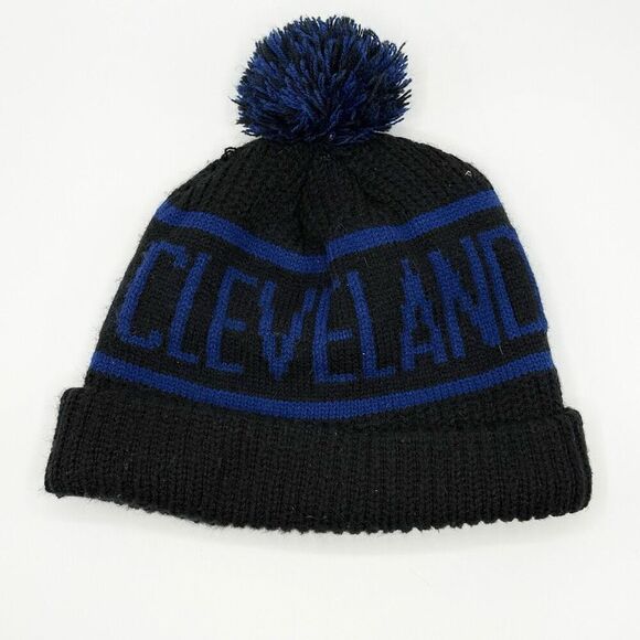 47Brand Cleveland Cavaliers Beanie with Pom Pom Winter Hat - Picture 2 of 5